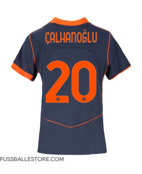 Günstige Inter Milan Hakan Calhanoglu #20 3rd trikot Damen 2025-26 Kurzarm Günstige Inter Milan Hakan Calhanoglu #20 3rd trikot Damen 2025-26 Kurzarm